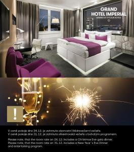 Superior Double or Twin Room with Spa Bath room in Pytloun Grand Hotel Imperial