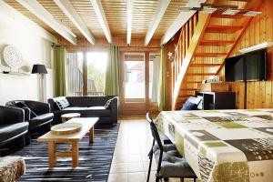 Appartements Le Chalet Du Moulin - Duplex pour 5 vue montagne : photos des chambres