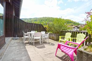 Appartements Le Chalet Du Moulin - Duplex pour 5 vue montagne : photos des chambres