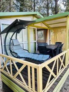 Campings Chalet / Mobil-Home 7 places : photos des chambres