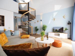 Seebrücke Heringsdorf - Appartement mit 1 Schlafzimmer und Balkon S8