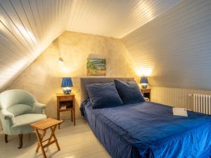 Maisons de vacances Holiday Home Manoir Kerprigent by Interhome : photos des chambres