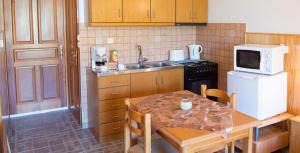 Apartment with Mountain View room in La Petri Studios with Fireplace & View