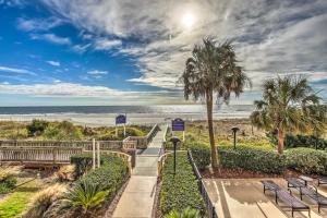 Steps to Shore and Pool Access Myrtle Beach Condo