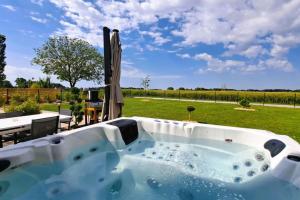 Maisons de vacances Belle longere renovee jacuzzi sud Tours 8 p./4 ch. : photos des chambres