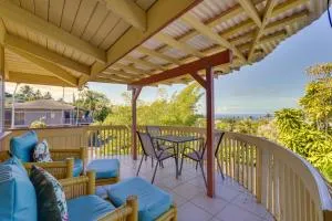 Kailua-Kona Coastal Refuge with Lanai and Ocean Views! - Holualoa
