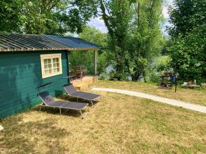 Chalets Chalet cosy face a la seine 30min paris : photos des chambres