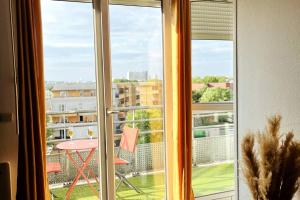 Appartements Penthouse de standing: Vue paris- 10min de l'aeroport Orly - Parking gratuit : photos des chambres