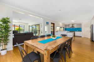 Ocean Blue On Salt Beach