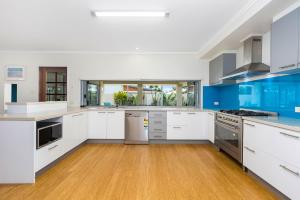 Ocean Blue On Salt Beach