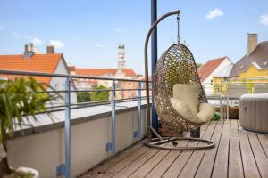Arbio I Premium Penthouse Apartment Augsburg