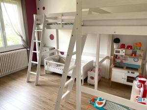 Maisons de vacances Maison a la campagne avec piscine et jacuzzi : photos des chambres