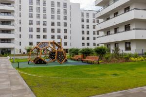 Pozytywny Mokotów Apartment with Balcony Warsaw by Renters