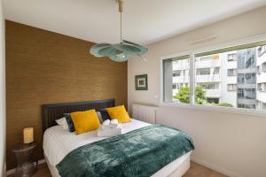 Appartements Le Canal - Appt avec balcon - Vue degagee en bord de Vilaine : photos des chambres