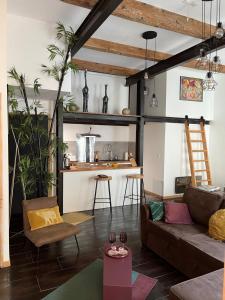 Appartement atypique cosy entre terre & mer