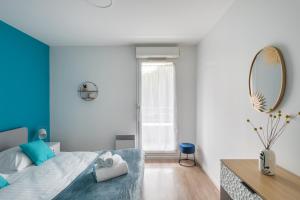 Appartements Bahibe - Balcon et parking au calme proche gare : photos des chambres