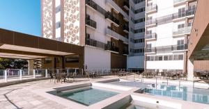 SPAZZIO diRoma Hotel com piscina 24 e acesso todos os dias no diRoma Acqua Park , Splash e Slide