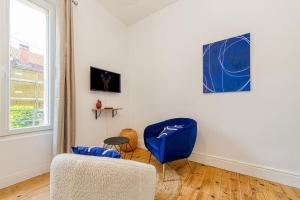 Appartements 2 pieces tout confort, deco moderne, wifi fibre : photos des chambres