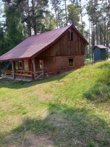 Strautmali Red House in Mazirbe
