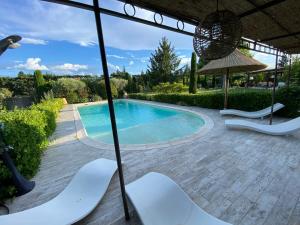 Villas Grande villa d Agathe, piscine privative cloturee entre St Remy de Provence et Avignon : photos des chambres