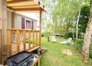 Campings Mobil-home 6/8 personnes - Camping Siblu **** Domaine de Dugny : photos des chambres