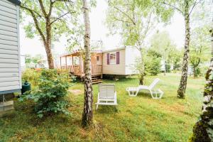 Campings Mobil-home 6/8 personnes - Camping Siblu **** Domaine de Dugny : photos des chambres