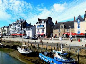 Appartements Detente et vue sur le port au Pouliguen : photos des chambres