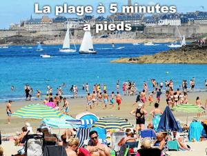 Appartements La Goelette Beau duplex A 150 m du centre ville et 400m de la plage de l'ecluse : photos des chambres