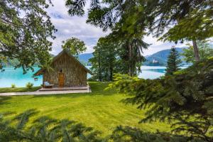 Private beach house on Lake Bled