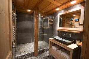 Chalets Les Posettes, appartement Le Sizeray - Mont Blanc : photos des chambres