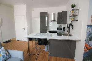 Appartements Le Fanfrelin : Grand studio renove/ Wi-fi : photos des chambres