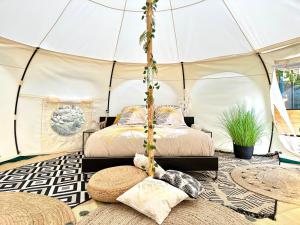 Tentes de luxe Domaine la Madeleine - Hebergement insolite : photos des chambres