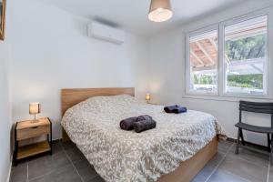 Maisons de vacances Villa Les Cigales Velaux : photos des chambres