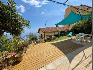 Maisons de vacances Maison avec jardin, vue mer aux portes de Monaco : Maison 1 Chambre