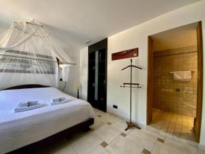 Villas GROOMI La Bella Vita- Piscine, jacuzzi, clim et billard ! : photos des chambres