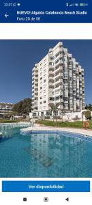 Bonito estudio Mijas urb.primera línea de playa