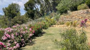 Maison 3 ch 6 pers Sanary vue dominante mer - plage à 400 m - accès piscine - jardin - wifi - terrasse - pergola bioclimatique - climatisation - location par semaine complète