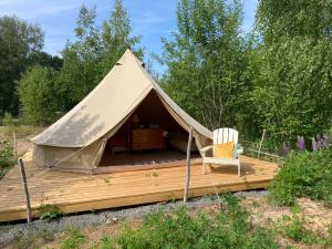 Fristad Glamping Tent Vitsand