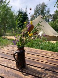 Fristad Glamping Tent Vitsand
