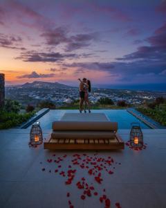 Grand North Suite with Private Heated Pool room in North Luxury Villas