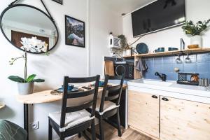 Appartements L'escale studio proche de la gare : photos des chambres