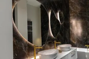 Srebrna Luxury Apartments - willa fabrykancka - wnętrza premium - Teofilów