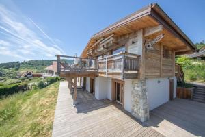 Chalets Chalet 14p vue lac, spa et sauna : photos des chambres