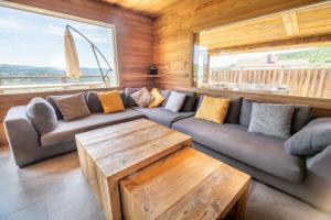 Chalets Chalet 14p vue lac, spa et sauna : photos des chambres