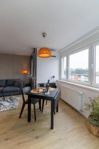 Elegant Tour As studio Gilly with open views and a balcony in the center Ljubljana