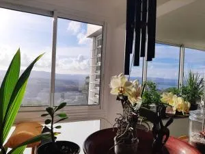 Bel appart T2 vue mer magique de jour et de nuit! - Fontaine de Moutte