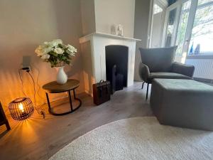 Nice chalet in Schoonloo with terrace