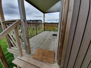 Lovely chalet in Schoonloo with patio