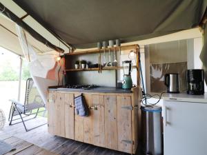 Safari Tent in Friesland near Nature