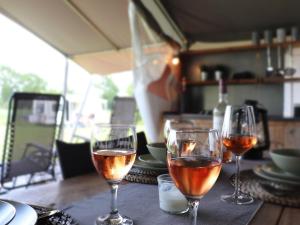 Safari Tent in Friesland near Nature